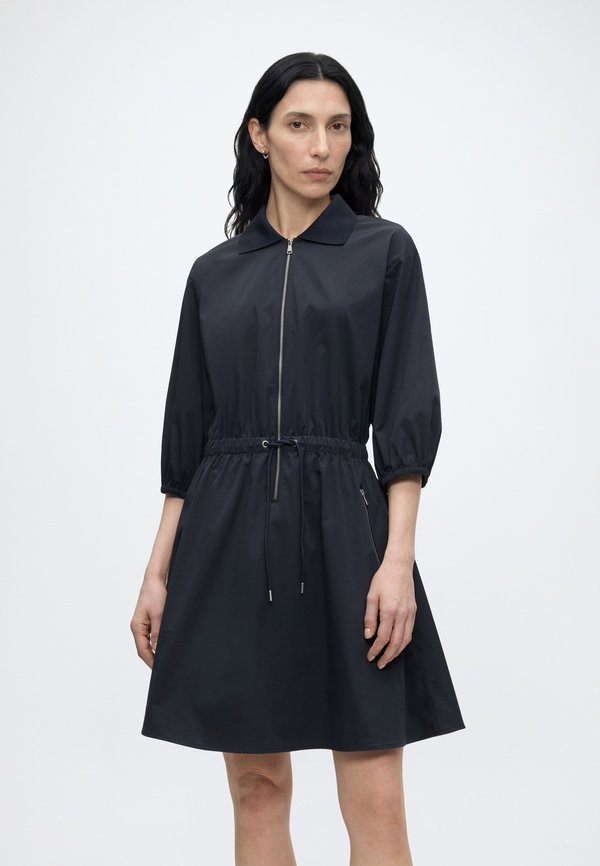 Marc O'Polo DENIM WOVEN DRESSES, ZIPPED POLO DRESS