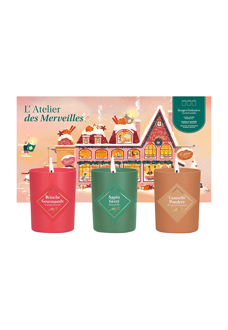 My Jolie Candle ATELIER DES MERVEILLES 3 PACK