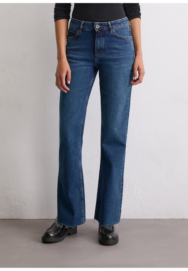 Marc O'Polo HIGH WAIST, REGULAR LENGTH, CUT HEM