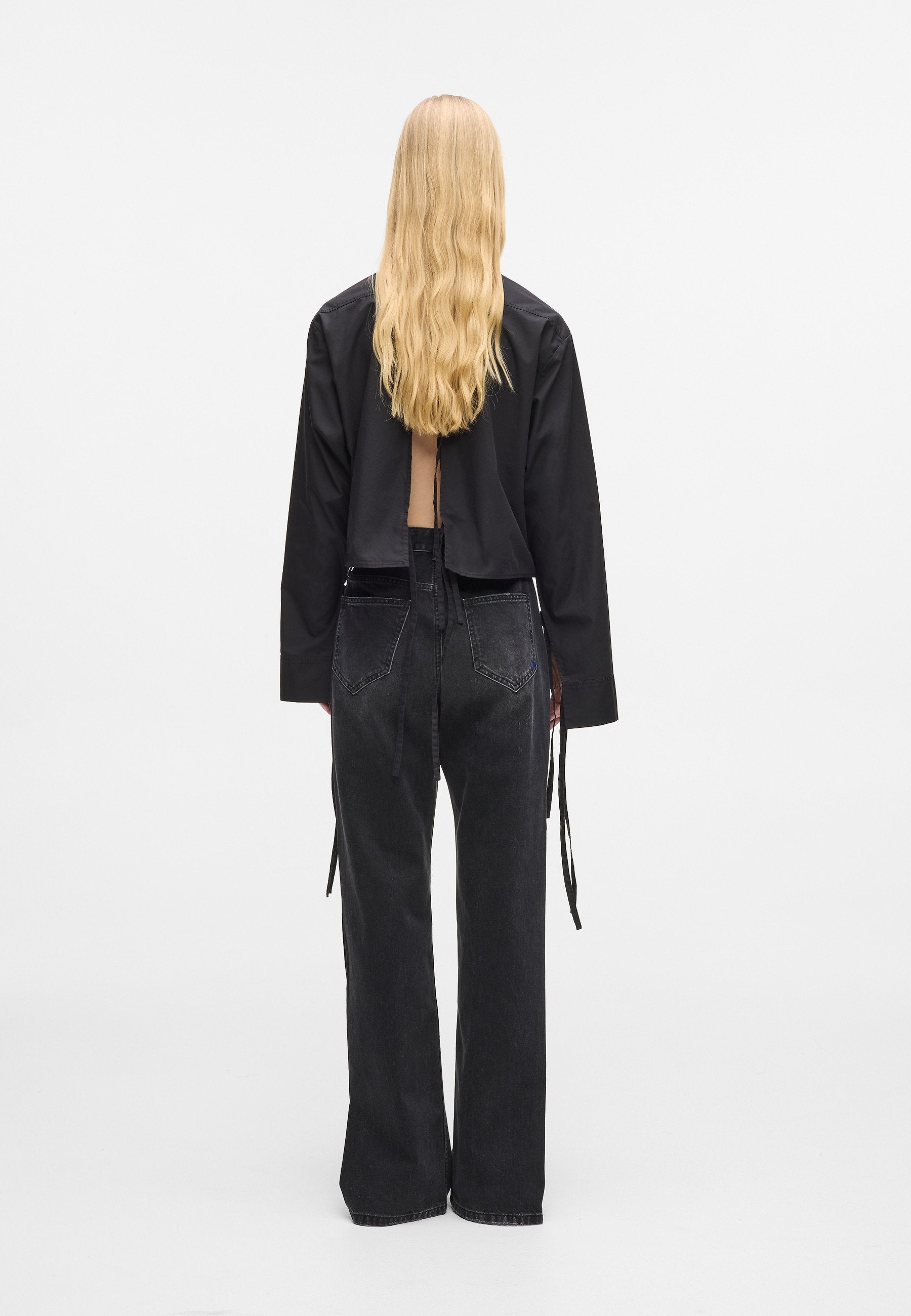 SPLIT-HEM HIGH-RISE STRAIGHT Media 4