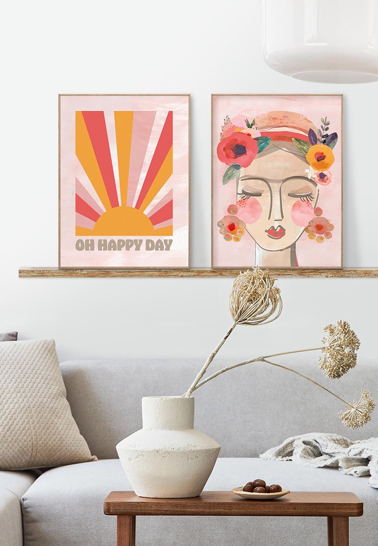 Orange Wallz HAPPY DAY 2 PACK
