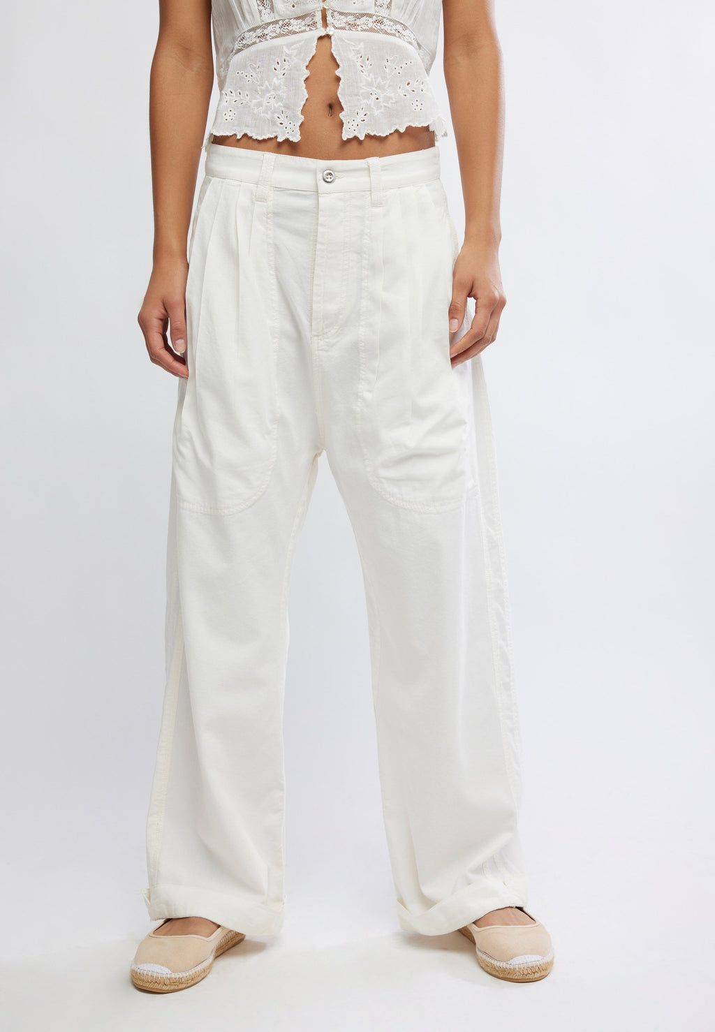 Free People CLOVER DROPPED TROUSER