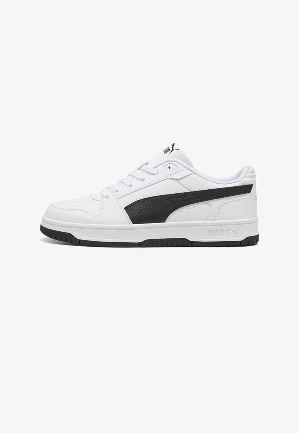 Puma REBOUND SLAM LO UNISEX - Trainers - white- black