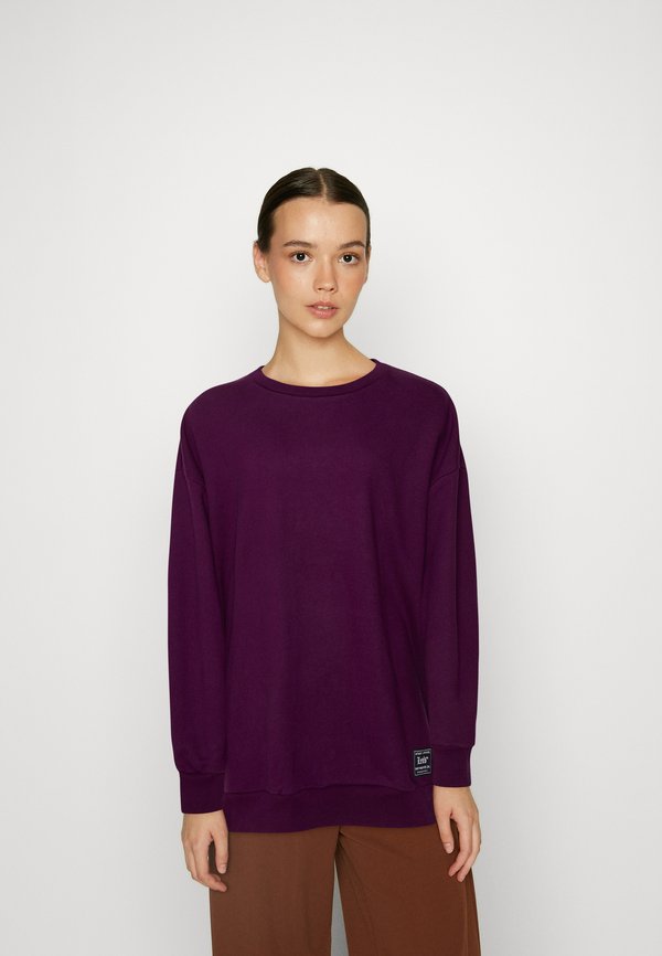 Levi's® GRAPHIC PRISM CREW - Sweatshirt - forest plum