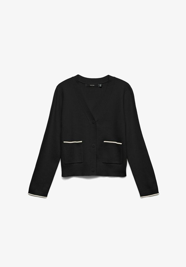 Vero Moda VMGOLD Knit - Cardigan - black