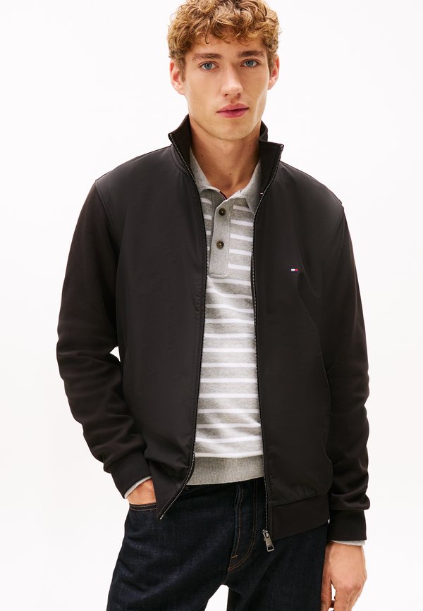 Tommy Hilfiger INTECHNO KNIT FLAG EMBROIDERY ZIP-THRU JUMPER