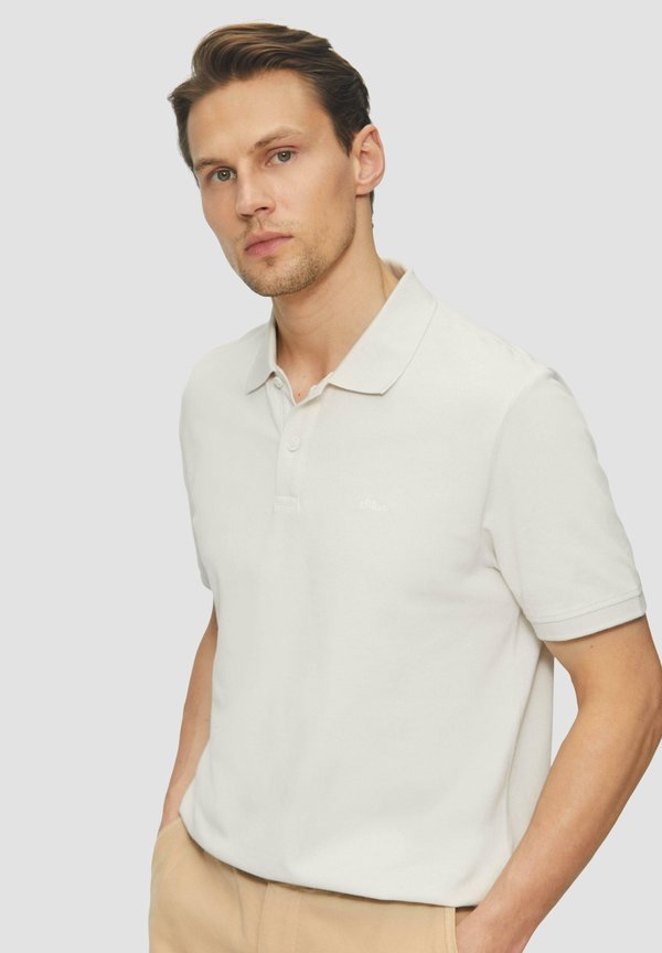 s.Oliver Polo shirt - helles beige