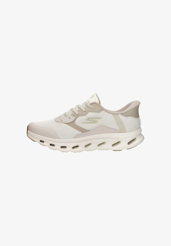 Skechers SLIP-INS GO WALK GLIDE - Trainers - gebroken wit