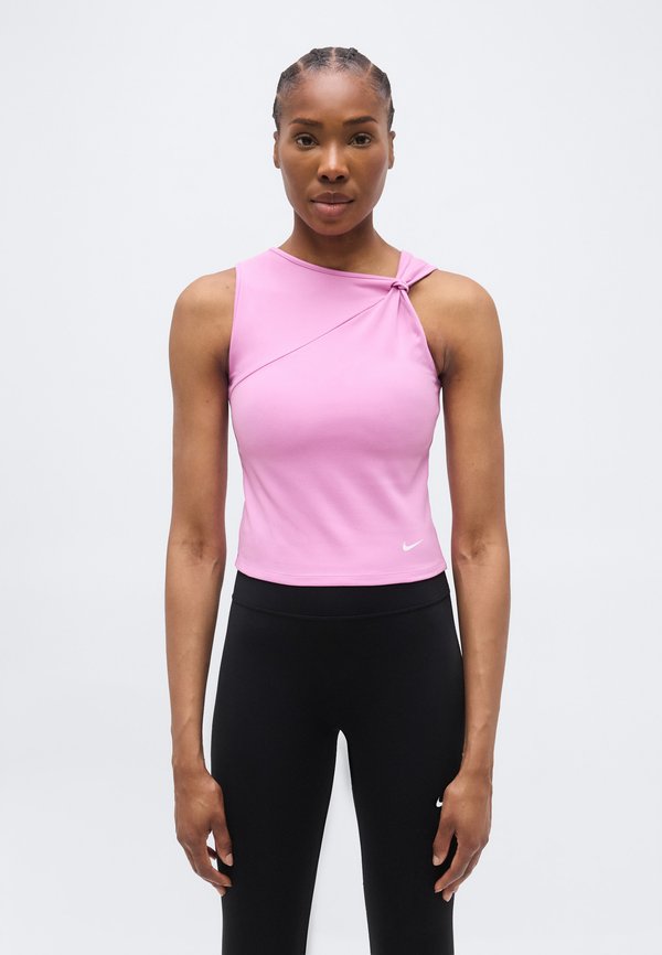 Nike Performance ONE TANK - Top - light magenta/white
