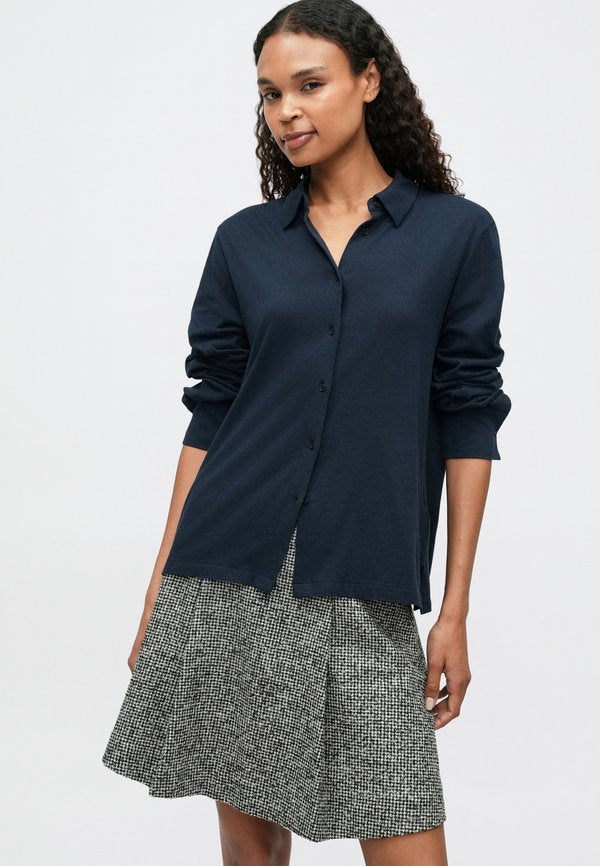 Tommy Hilfiger FESTIVE RELAXED HOUNDSTOOTH WOOL BLEND MINI SKIRT