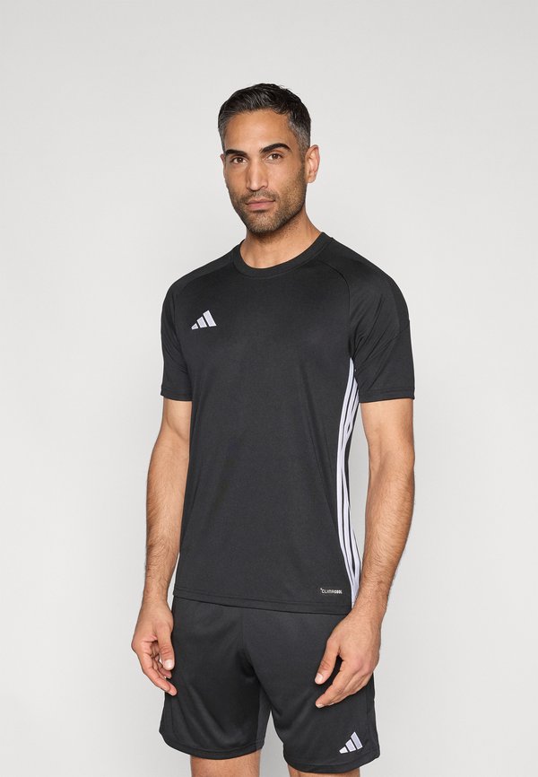 adidas Performance TIRO 26 ESSENTIALS - Sports T-shirt - black/white
