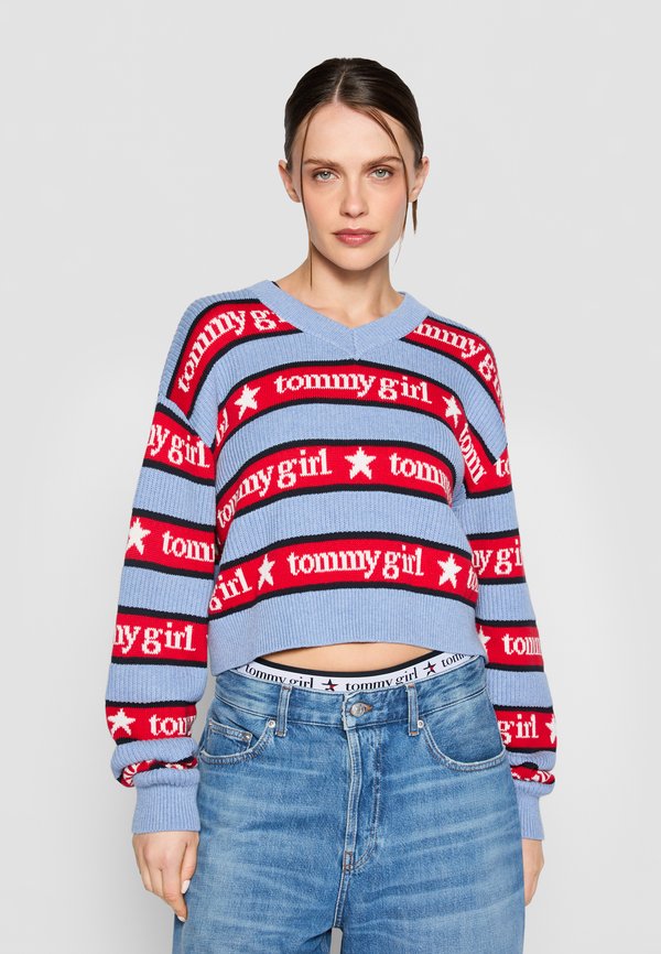 Tommy Jeans GIRL STRIPE SWEATER