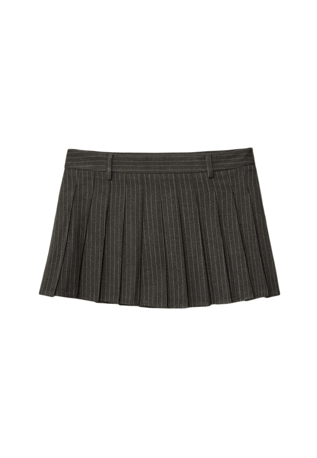 Stradivarius STRIPED BOX PLEAT