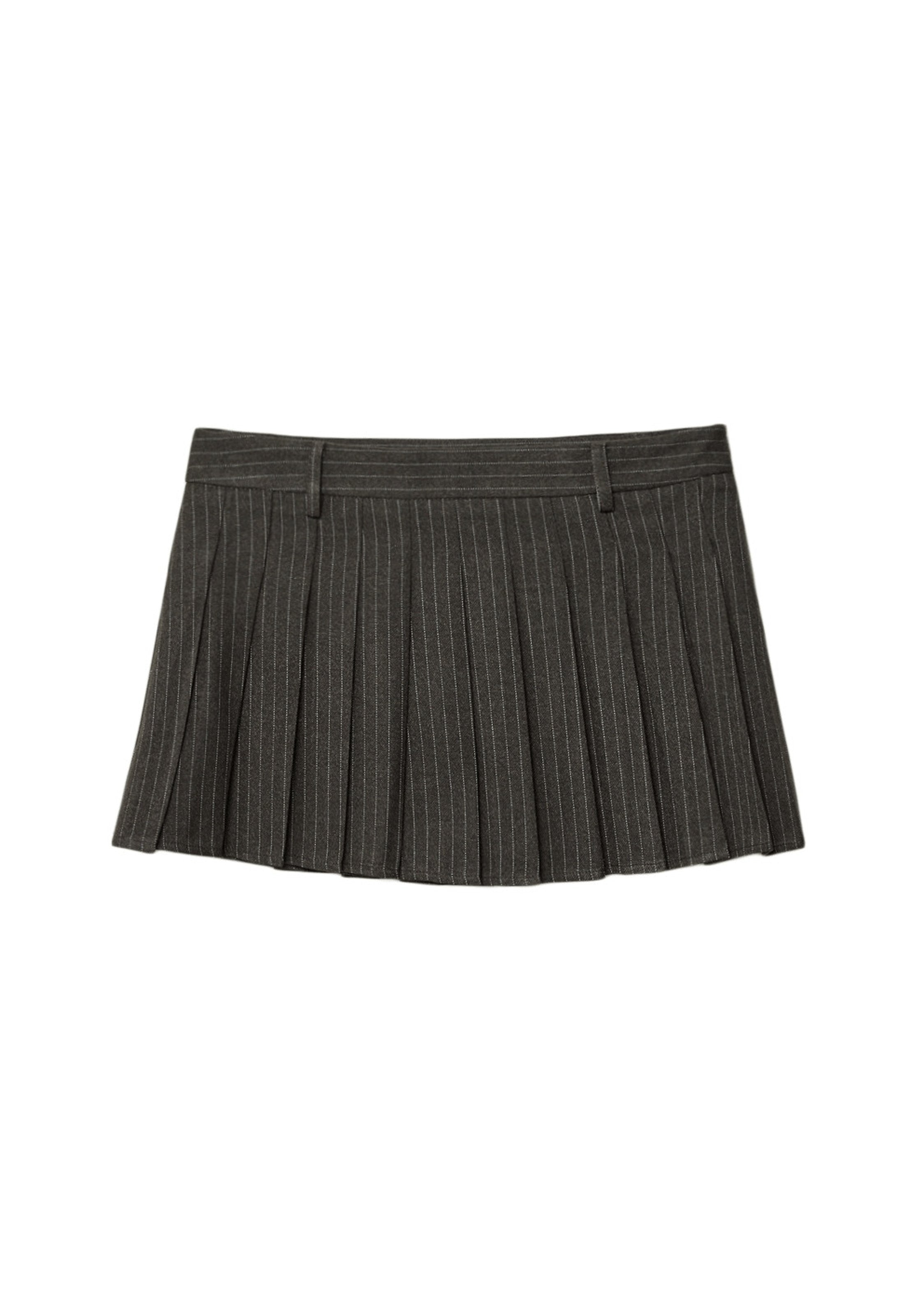 Stradivarius STRIPED BOX PLEAT