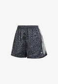 adidas Originals WIDE LEG LEO PRINT SATIN - Shorts - multicolor/black