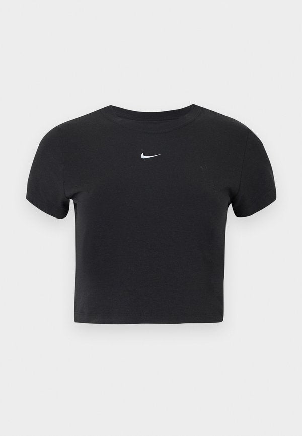 Nike Sportswear Basic T-shirt - black/white