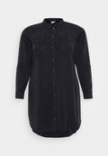 Vero Moda Curve VMCSIGGA Short - Shirt dress - black