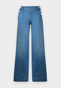 ONLY Wide-fit ONLMADISON High waist Wide Leg Fit - Wide Leg - medium blue denim