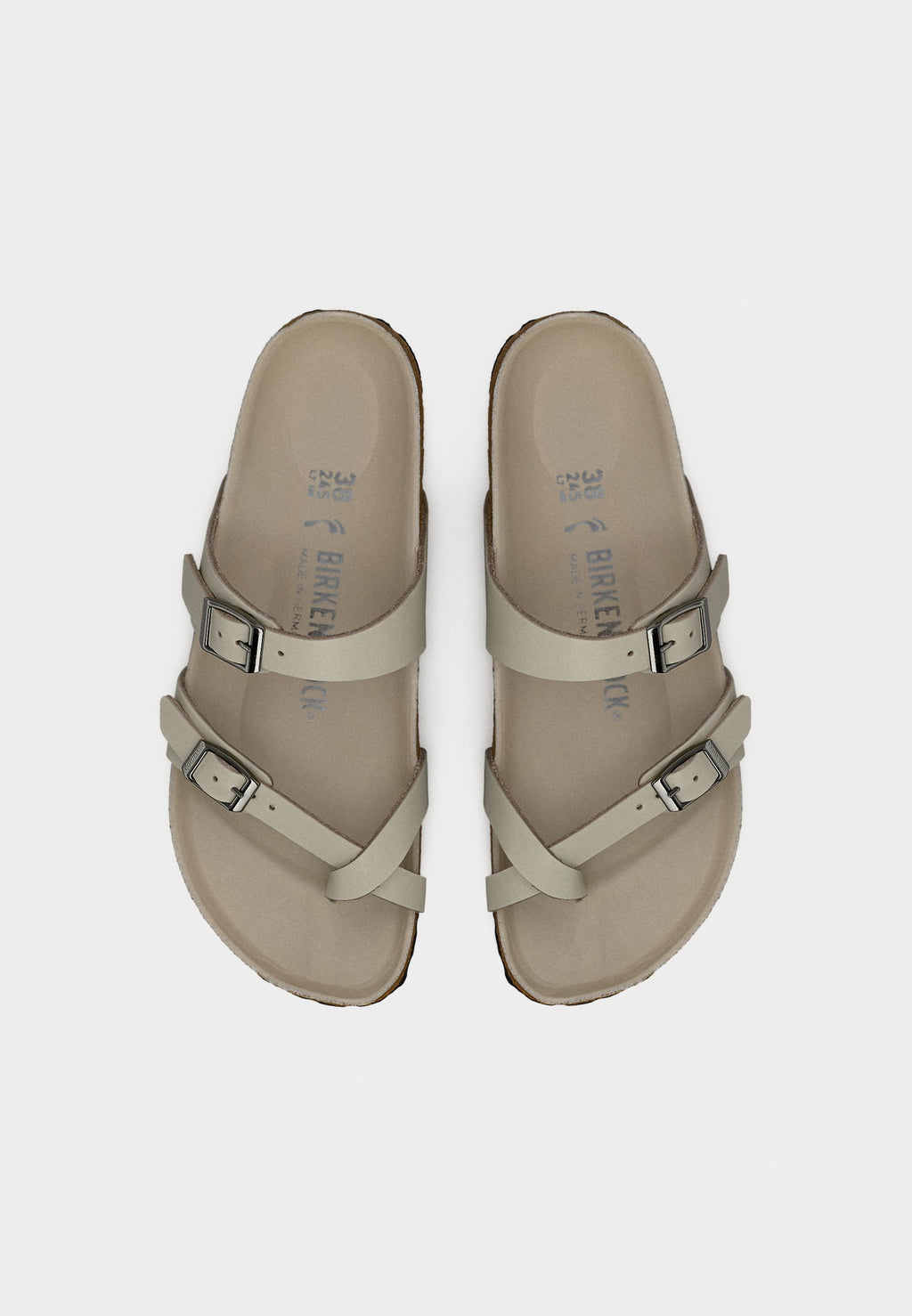 Birkenstock MAYARI LENA AMALFI OYSTER HEXS NARROW
