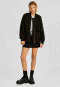 Bershka TAILORED WITH CONTRAST WAIST