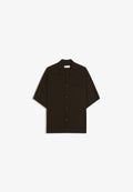 Bershka BOXY PLEATED - SHIRT  01112557 - Shirt - brown