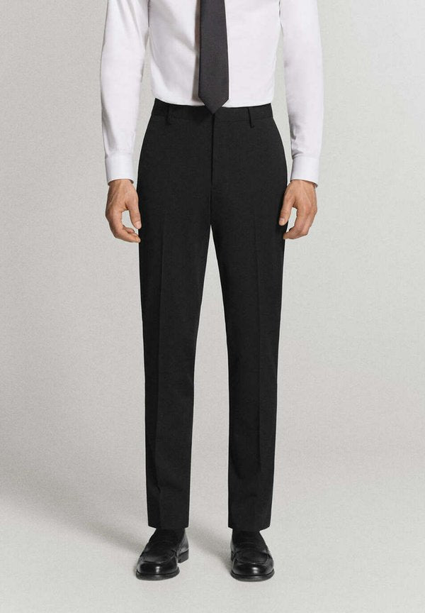 Mango ADULT - Trousers - black