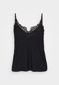 Vero Moda Petite VMMILLA SINGLET - Top - black