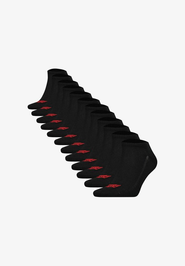 Levi's® UNISEX PACK OF 12 - Sneaker socks - schwarz