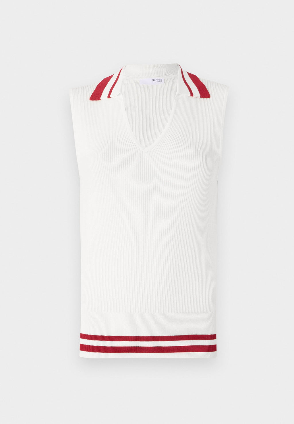 Selected Sleeveless V-neck