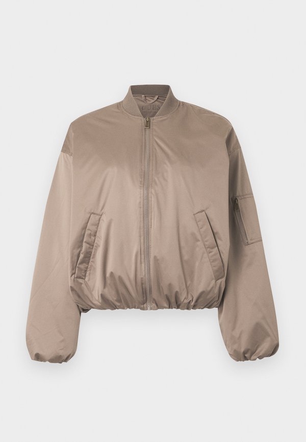 Guess LORRAINE BOMBER - Bomber Jacket - walnut shell