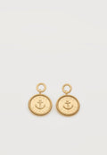 Tommy Hilfiger NAUTICAL CHARMS - Earrings - gold-coloured