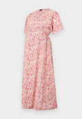 ONLY MATERNITY OLMFLAVA V NECK CALF DRESS
