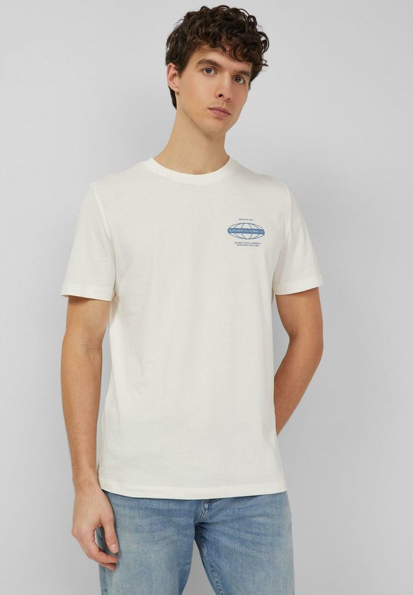 s.Oliver Print T-shirt - creme