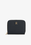Tommy Hilfiger TOMMY HILFIGER HILFIGER ICON ZIP-AROUND FLAP WALLET - Wallet - space blue