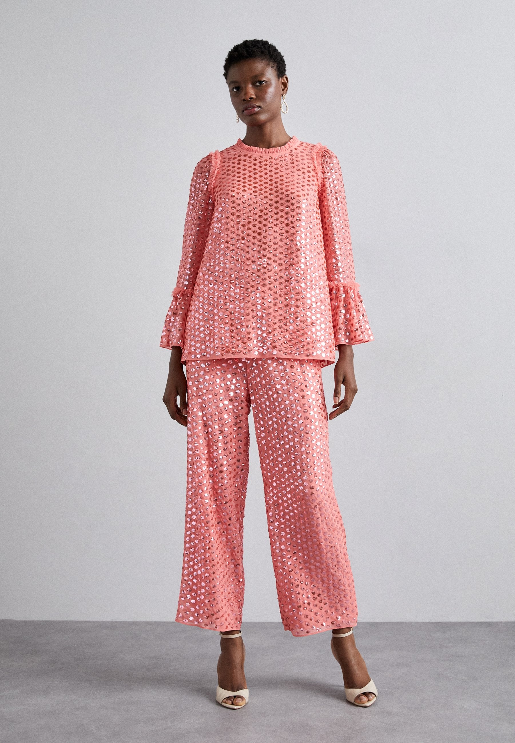 Needle & Thread RAINDROP GLOSS TROUSERS