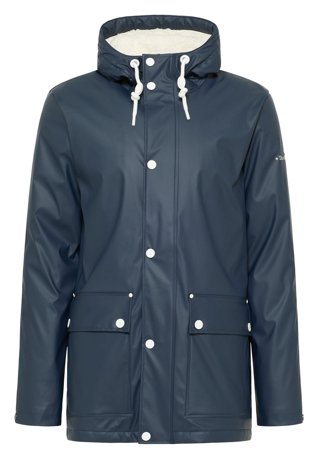DreiMaster DREIMASTER REGENJACKE MIT WEBPELZFUTTER IN TEDDYOPTIK DRYMASTER
