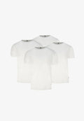 Levi's® LEVI’S HERREN T-SHIRT 4-ER PACK MEN HERREN UNTERHEMD RUND-AUSSCHNITT  - Undershirt - white