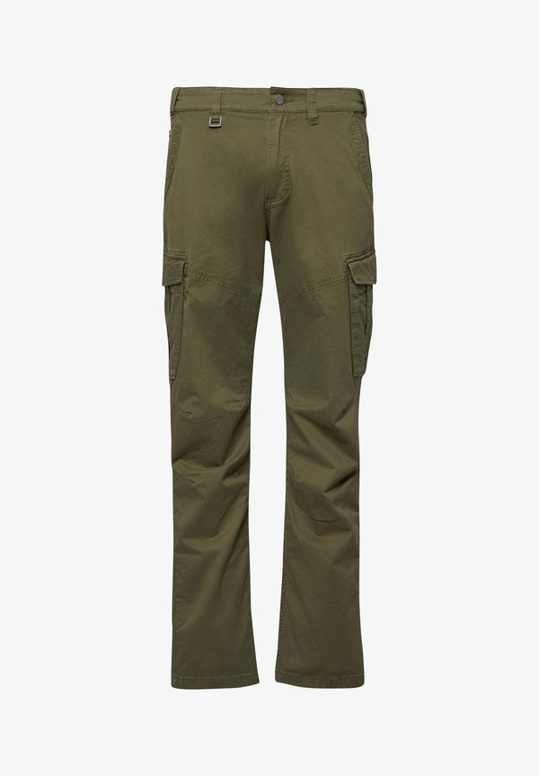 s.Oliver HOSE CHICAGO - Cargo trousers - olivgrün