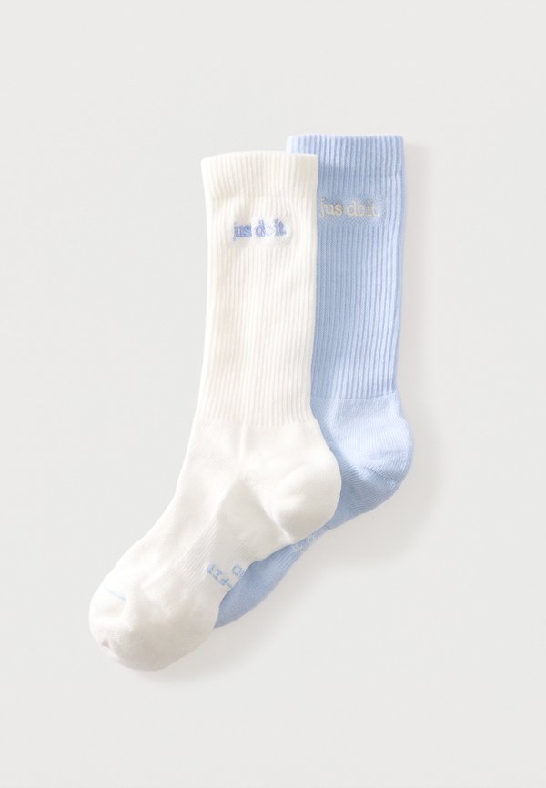 Nike Performance UNISEX 2 PACK - Sports socks - multi-coloured/blue