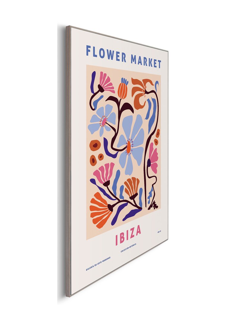 Orange Wallz PINK MIX FLOWER GARDEN