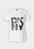 DKNY PUMICED STACK LOGO