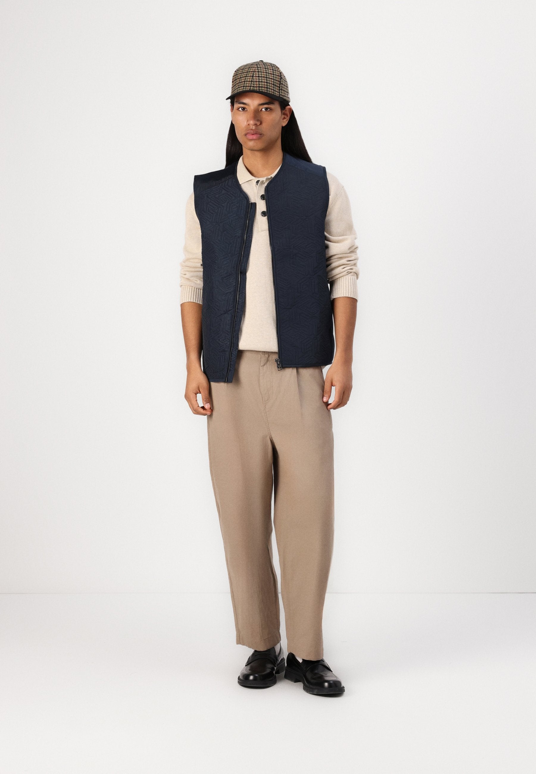 Lyle & Scott EMBLEM QUILTED GILET