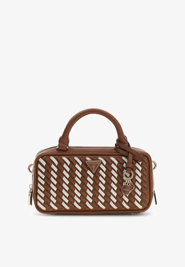 Guess KORA UMHÄNGETASCHE - Handbag - braun