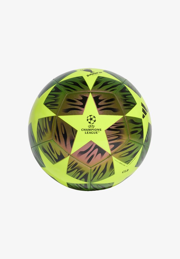 adidas Performance UEFA CHAMPIONS LEAGUE FINAL CLUB BALL UNISEX - Football - black/solar yellow