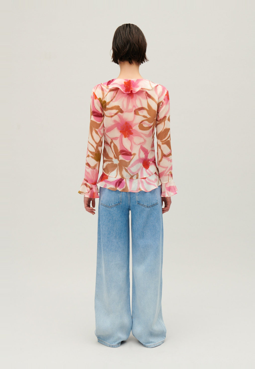 Claudie Pierlot IMPRIMÉ AQUARELLE