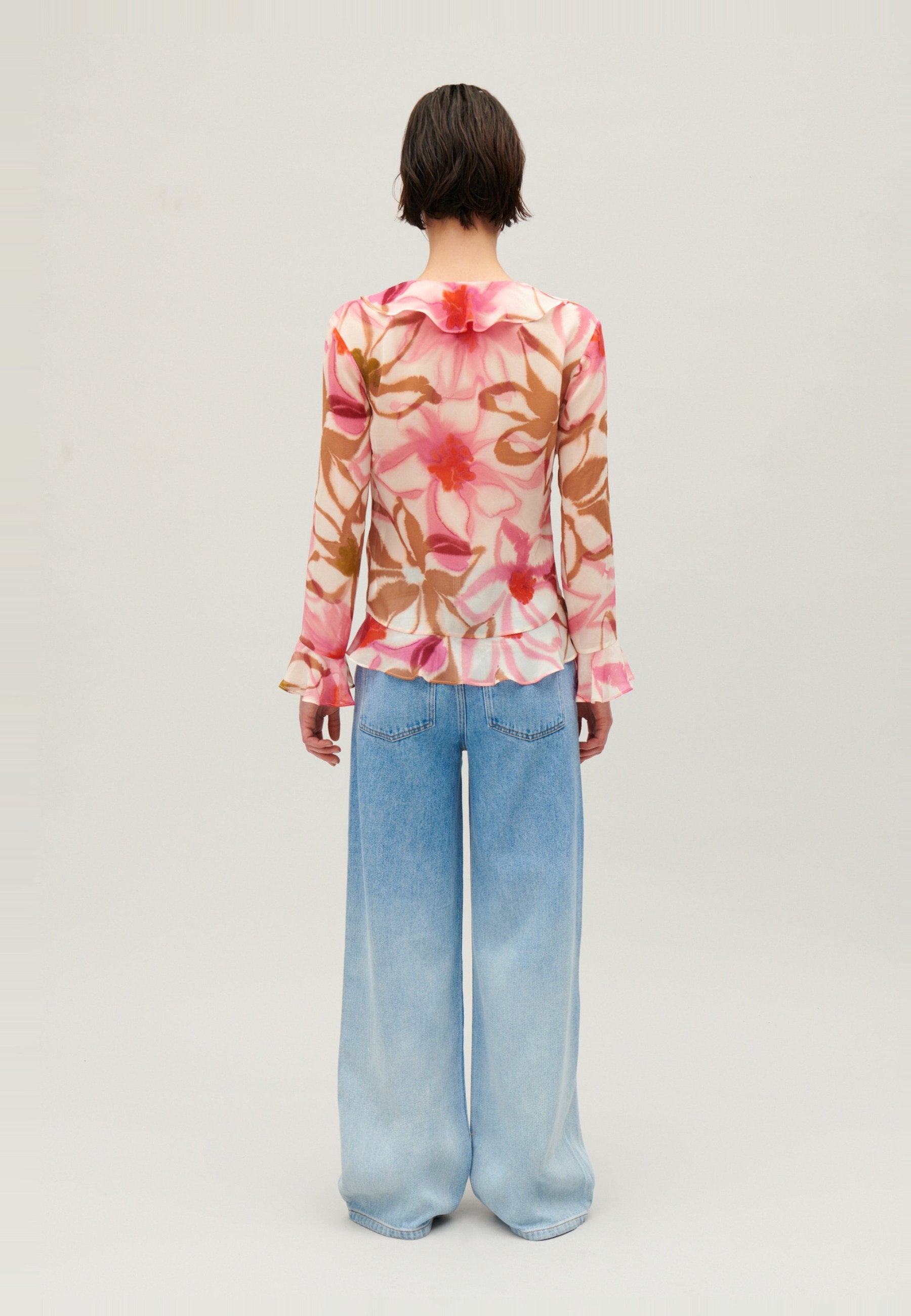 Claudie Pierlot IMPRIMÉ AQUARELLE