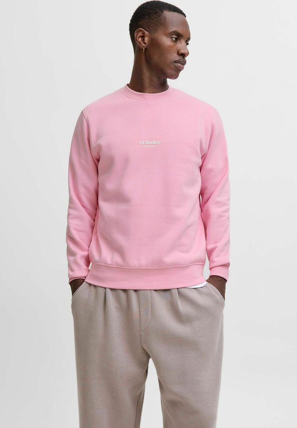 Jack & Jones JJESOHO SWEAT CREW NECK NOOS - Sweatshirt - prism pink