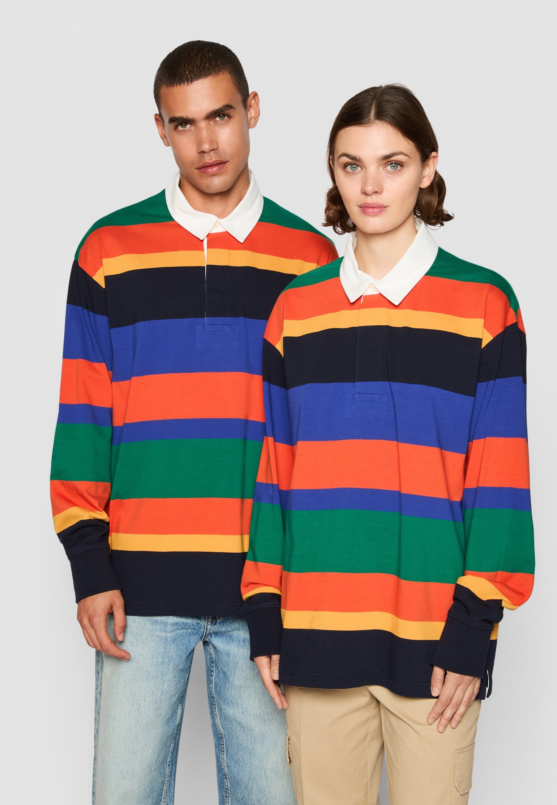 GANT EXCLUSIVE HERITAGE 2.0 MULTI STRIPE HEAVY RUGGER