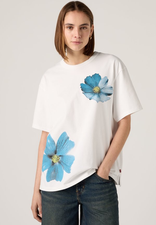 Levi's® LSE_GR TABOR TEE - Print T-shirt - lse_palced floral bright white