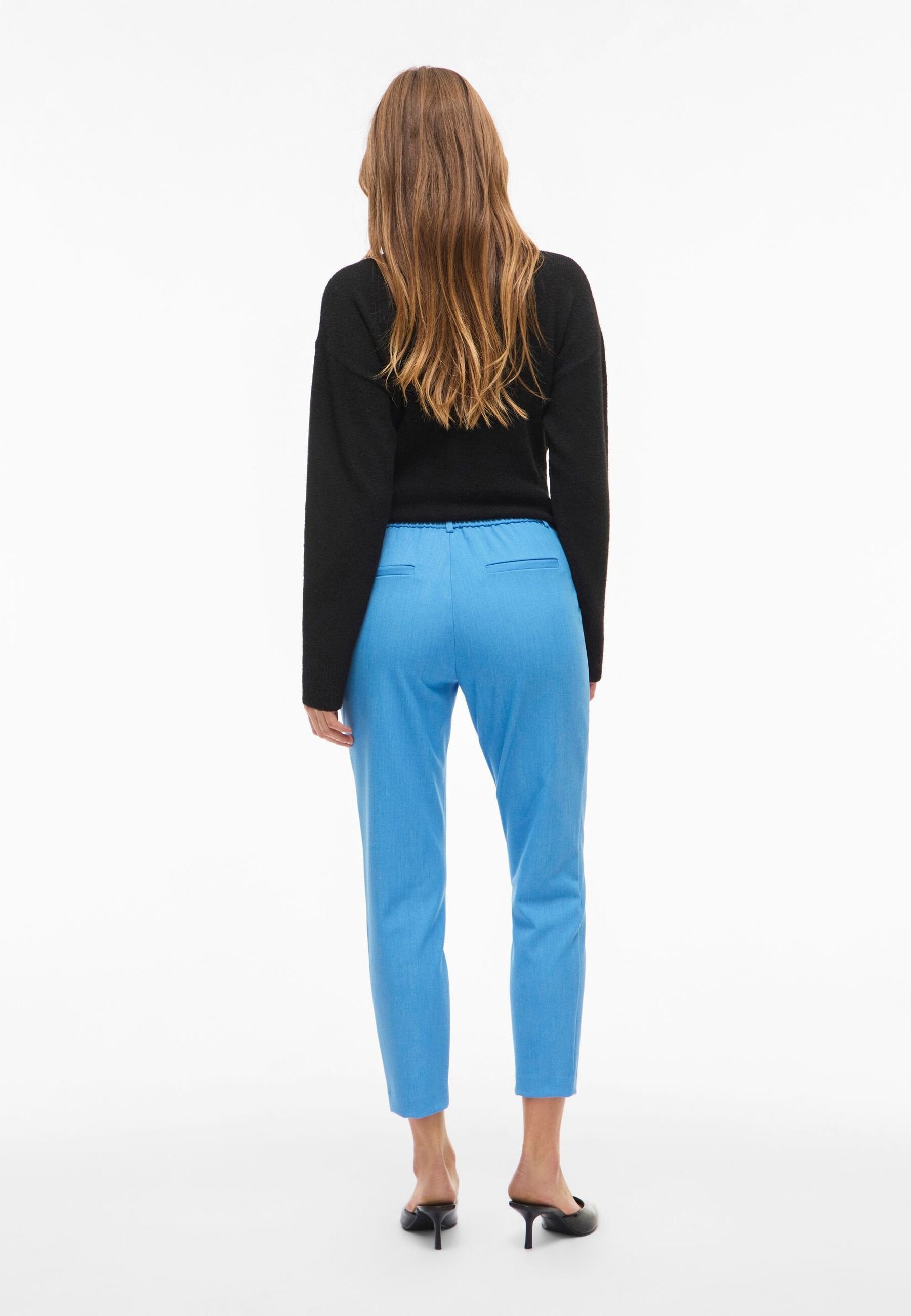 VILA VIVARONE HW SLIM PANT - NOOS